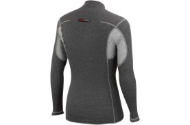 Bluza de corp cu maneca lunga Castelli Flanders Warm LS, Gri, S