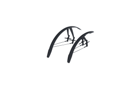 Set Aparatori Fata/Spate BBB BFD-65S DiscGuard 28