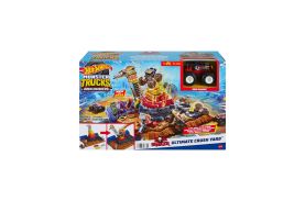 Hot wheels monster trucks arena smashers bone shaker arena ultimate crush