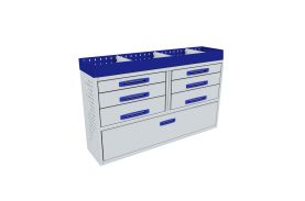 Sistem mobilier modular Provan VCPL-150-007-1 pentru VAUXHALL Combo 2018, ampatament L1 (2785 mm), inaltime H1 (1796 mm)