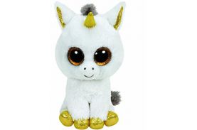 Plus ty 15cm boos pegasus unicorn alb