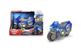 Dickie motocicleta de politie 15cm