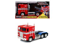 Masinuta metalica transformers  g1 optimus prime scara 1 la 32