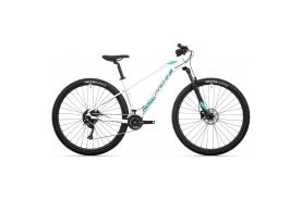 Bicicleta Rock Machine Catherine 20-29 29 Gloss White/Petrol/Neon Cyan 15.0 - (S)
