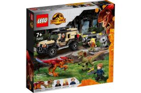 Lego jurassic world transportul de pyroraptor si dilophozaur 76951