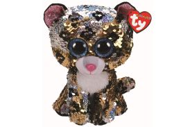Plus ty 24cm boos leopardul sterling cu paiete