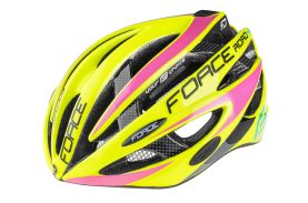 Casca Force Road Pro, fluo/roz S-M (54-58 cm)