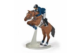 Papo figurina set jocheu si cal sarind