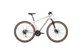 Bicicleta Rock Machine Crossride 300 29 Gloss Silver/Black/Grey  22.0 - (XL)