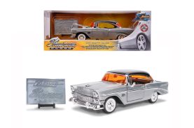 Macheta metalica chevy bel air 1956 scara 1 la 24