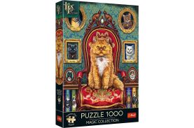 Puzzle trefl 1000 premium plus iubitor de pisici