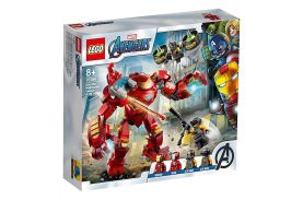 Lego super heroes iron man hulkbuster contra aim. agent 76164