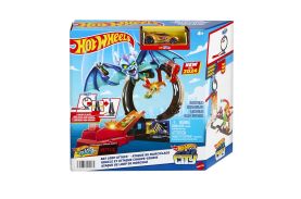 Hot wheels city pista inamicilor bucla liliacului