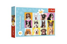 Puzzle trefl 60 catei draguti