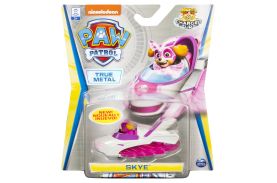 Patrula catelusilor masinuta metalica skye charged up