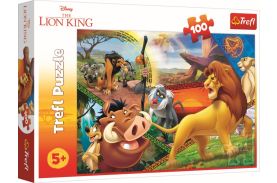 Puzzle trefl 100 aventurile leusorului simba