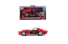 Masina metalica harley quinn 1969 corvette stingray scara 1 la 32