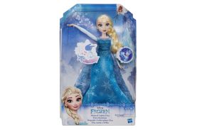 Papusa printesa elsa cu lumini si sunete