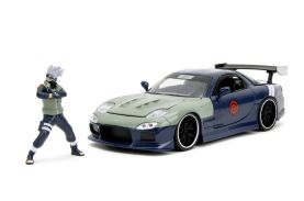 Jada masinuta metalica naruto 1995 mazda rx 7 1:24
