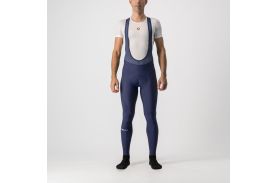 Pantaloni lungi cu bretele Castelli EntrataBelgian Blue XXXL