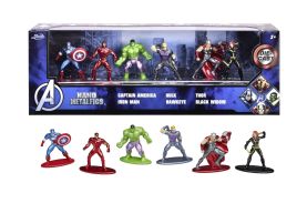 Jada marvel avengers set diorama 6 figurine 4cm