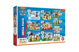 Puzzle trefl 10in1 patrula catelusilor echipa catelusilor