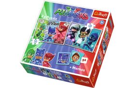 Puzzle trefl 2in1 memo luptatorii noptii