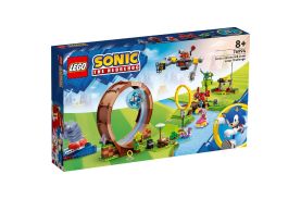 Lego sonic provocarea cu bucla a lui sonic din zona green hill 76994
