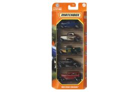 Matchbox set 5 masinute metalice mbx road cruisers scara 1:64