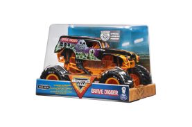 Monster jam macheta metalica scara 1 la 24 grave digger - 6044869_20106673