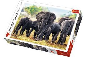 Puzzle trefl 1000 elefanti africani