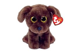 Plus ty 15cm beanie babies nuzzle caine maro
