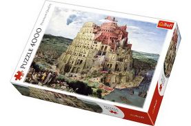 Puzzle trefl 4000 turnul babel