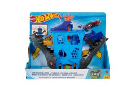 City cursa cu obstacol hot wheels atacul conacului crocodilului