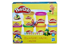 Play-doh set 9 cutii plastelina