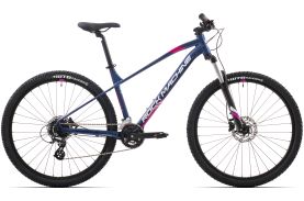 Bicicleta Rock Machine Catherine 70-27 27.5 Gloss Metallic Navy/Silver/Pink 15.0 - (S)