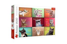Puzzle trefl 1500 pisicute amuzante