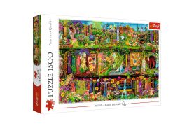 Puzzle trefl 1500 fairy bookcase aimee stewart