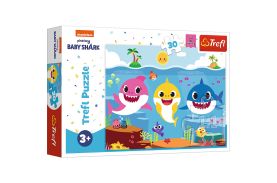Puzzle trefl 30 baby shark lumea rechinilor