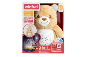 Winfun proiector si lampa de veghe ursulet