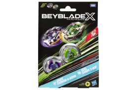 Beyblade x pachet duo knife shinobi 4-80 hn si keel shark 3-80f