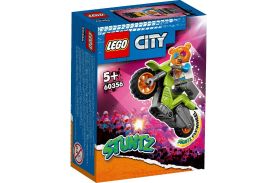 Lego city stuntz motocicleta de cascadorie cu urs 60356