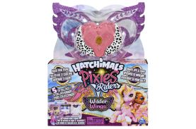Hatchimals set de joaca figurine pixies riders cu leopard inaripat