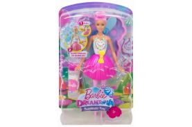 Papusa barbie zana balonase de sapun cu parul roz
