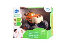 Masinuta bebe monster truck leopardul infuriat