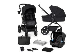 Carucior 3 in 1 kinderkraft a-tour, black