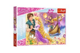 Puzzle trefl 200 lumea magica a printesei rapunzel