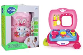 Troler cu set coafura si accesorii frumusete