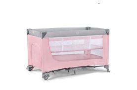 Patut de calatorie kinderkraft leody, cu accesorii, pink