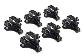 Accesorii fixare modul grilaj Cruz pe 3 transversale de aluminiu cu profil T (set de 6 buc)